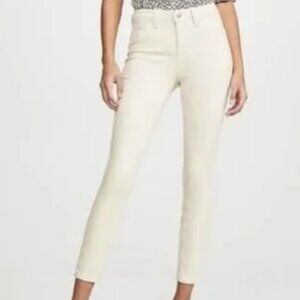 NWT! L'AGENCE Margot Skinny Jean - Vintage White - 24